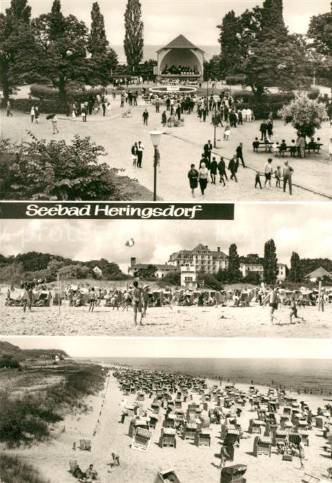 Heringsdorf Ostseebad Usedom Konzerthalle Strand Kurpark