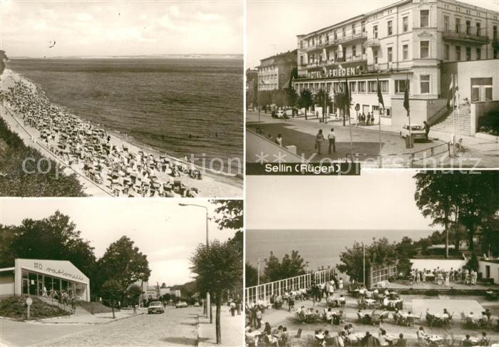 Sellin Ruegen Strand Hotel Frieden Promenade