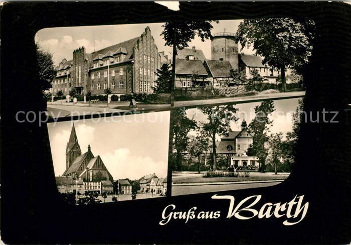 Barth Kirche Turm Stadtansichten