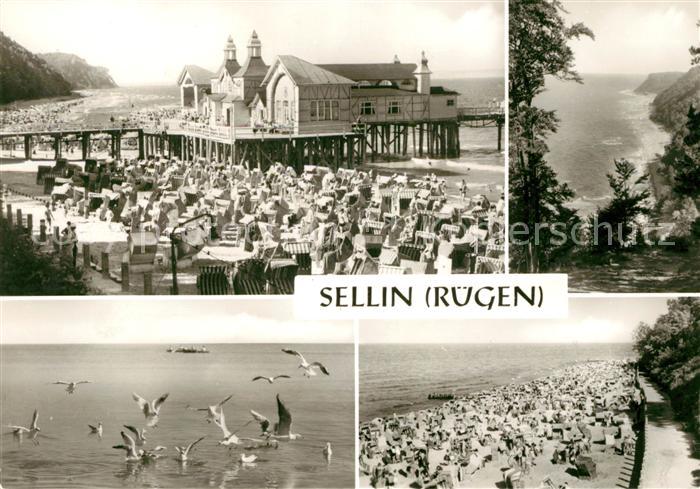 Sellin Ruegen Seebruecke Badestrand