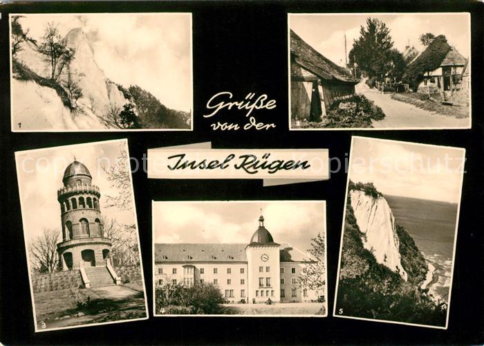 Insel Ruegen Wissower Klinten Stubbenkammer Seemannsheim Sassnitz