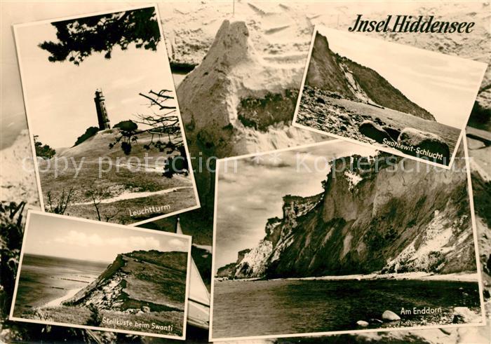 Insel Hiddensee Leuchtturm Steilkiste Swanti Swantewitschlucht Enddorn