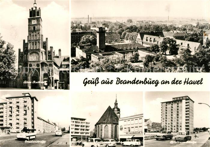 Brandenburg Havel Altes Rathaus Katharinenkirche Friedenstrasse Brielower Strass