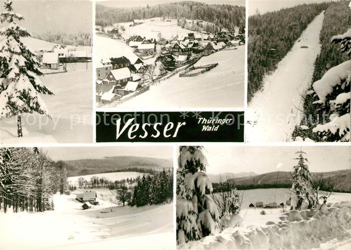 Vesser Rennsteig Winterlandschaft