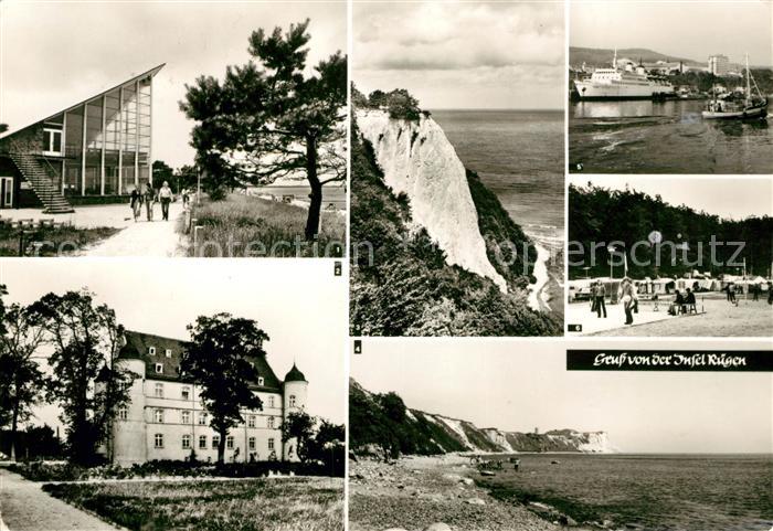 Insel Ruegen Glowe FDGB Erholungsheim Schloss Spyker Stubbenkammer Koenigsstuhl