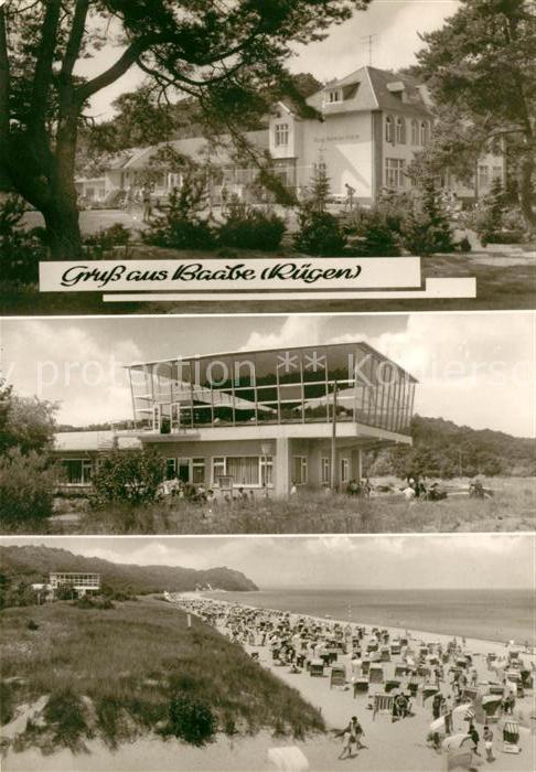 Baabe Ostseebad Ruegen Strand Panoramen