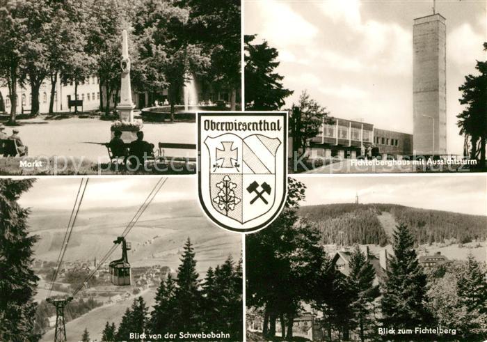Oberwiesenthal Erzgebirge Markt Fichtelberghaus Aussichtsturm Fichtelberg