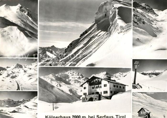 Serfaus Tirol Koelnerhaus Winterlandschaft