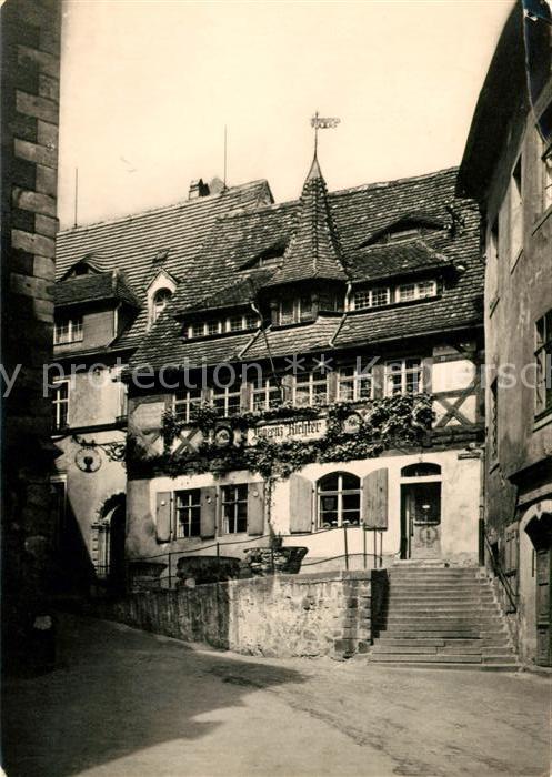 Meissen Elbe Sachsen Tuchmacherzunftshaus Herberge Weinhaus Vincenz Richter