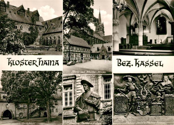 Haina Kloster Kreuzgarten Pforte Klosterkirche Winterkirche Philipp Stein von So