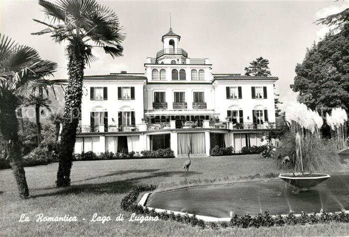 Lago di Lugano TI Romantica Garten