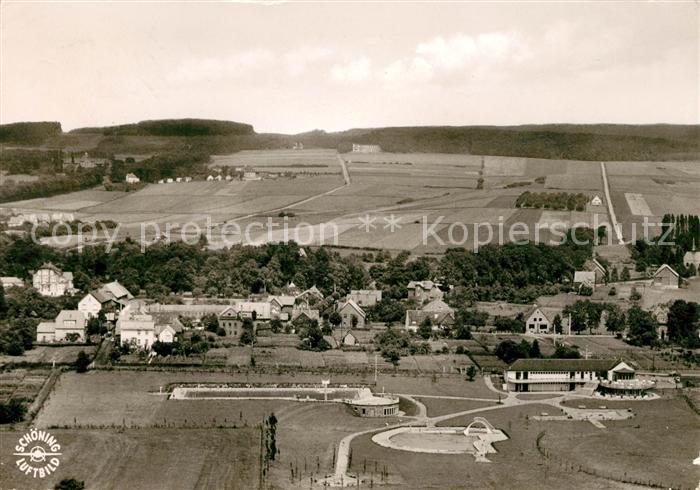Muender Bad Fliegeraufnahme Kurpark Deister