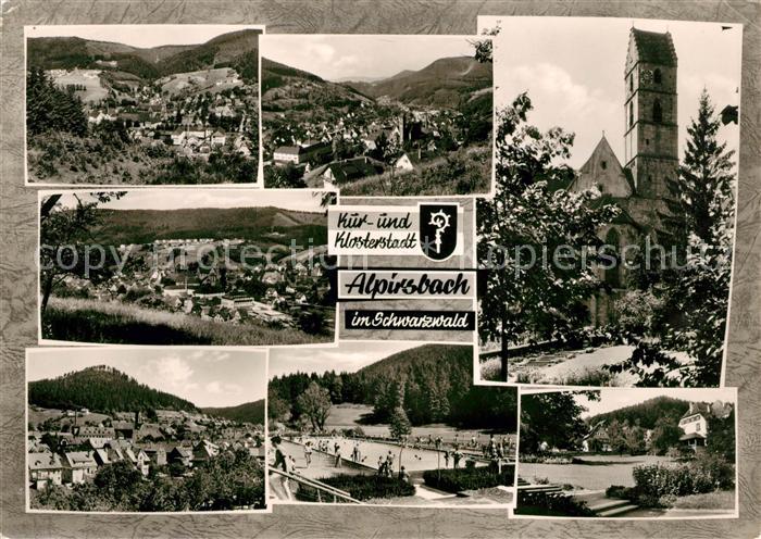 Alpirsbach Kur Klosterstadt Panoramen