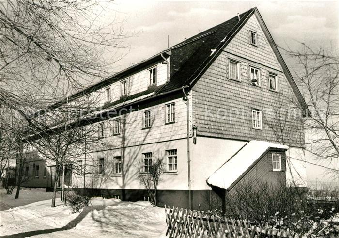 Johanngeorgenstadt FDGB Erholungsheim Helmut Lehmann Winter