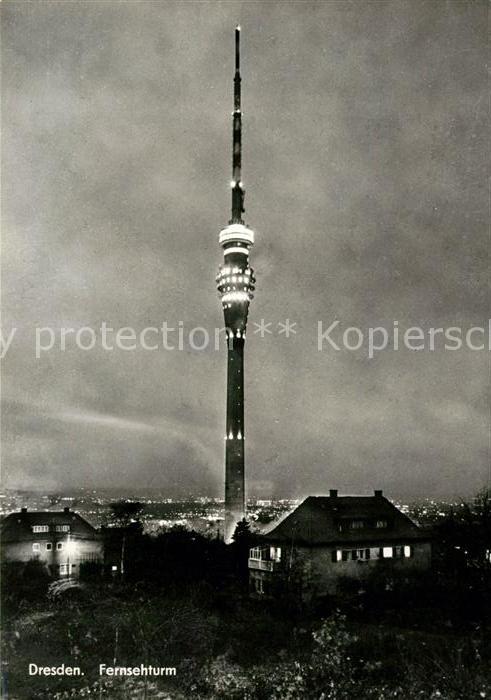 DRESDEN Elbe Fernsehturm