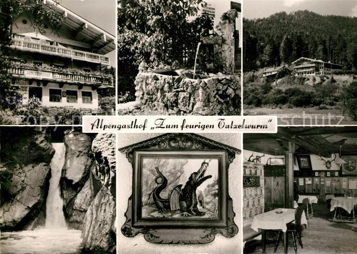 Bayrischzell Alpengasthof Zum feurigen Tatzelwurm