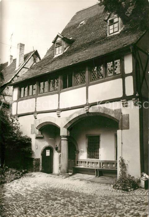 Eisleben Luthers Geburtshaus Hofseite