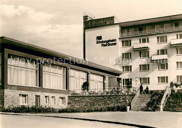 Caemmerswalde Rauschenbach FDGB Erholungsheim Paul Gruner