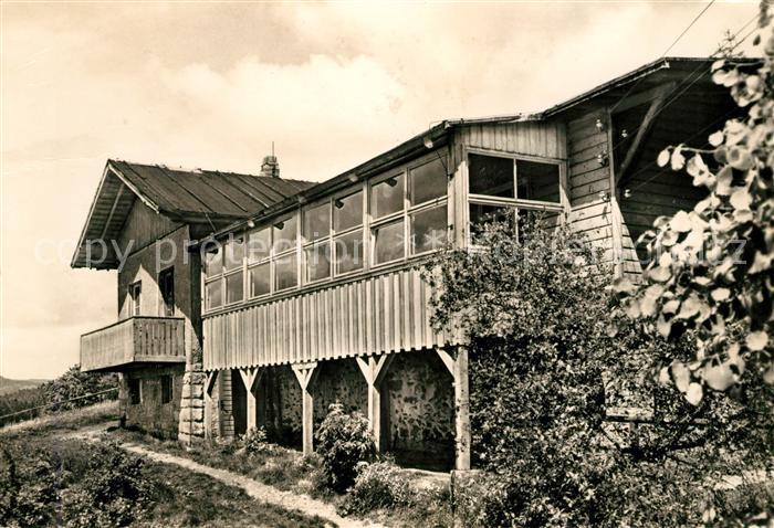 Schoenbrunn Schleusegrund Berghuette Koepfchen Tagesgaststaette