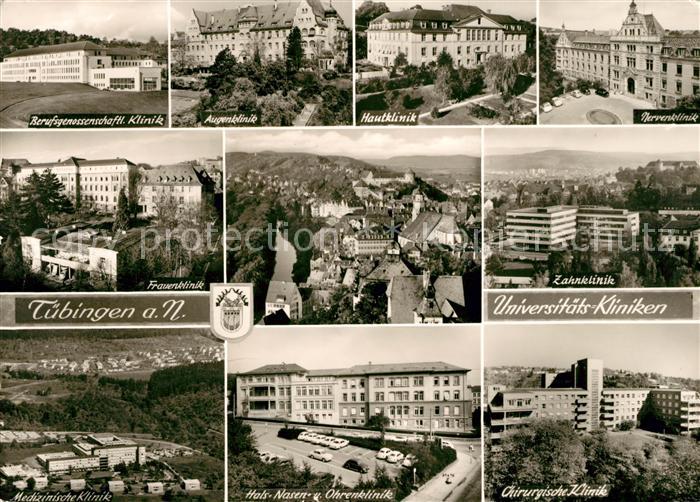 Tuebingen Berufsgenossenschaft Klinik Augenklinik Hautklinik Zahnklinik