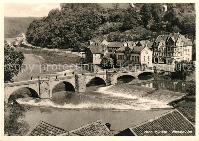 Hannoversch Muenden Werrabruecke
