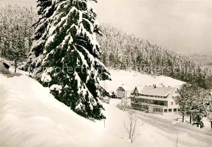 Gompelscheuer Hotel Gasthof zum Enzursprung Winter