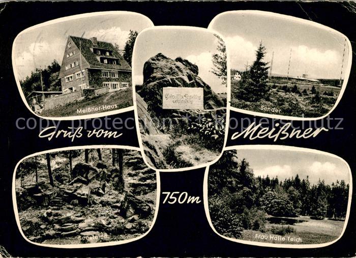 Meissner Meissner Haus Sender Seesteine Frau Holle Teich