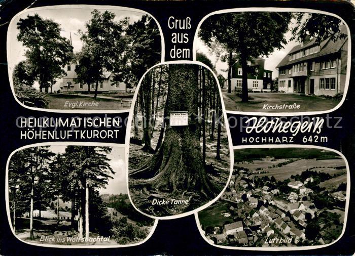 Hohegeiss Harz Evangelische Kirche Kirchstrasse Wolfsbachtal Dicke Tanne