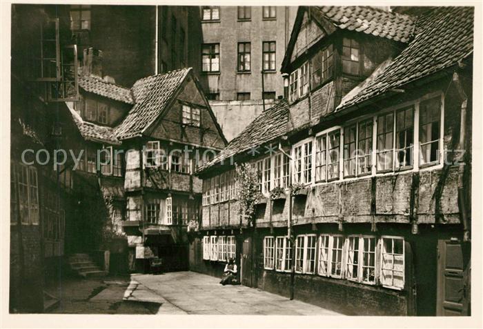 Alt Hamburg Schulgang 8