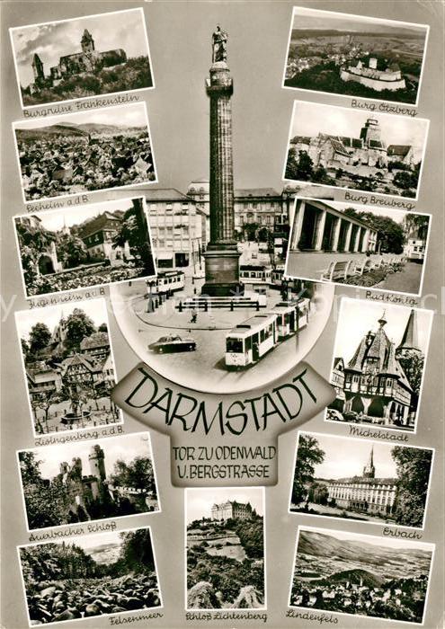 Darmstadt Burgruine Frankenstein oetzberg Jugenheim Bad Koenig Michelstadt