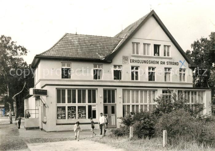 Boltenhagen Ostseebad FDGB Erholungsheim Am Strand