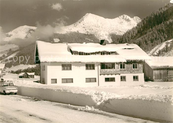 Mittelberg Kleinwalsertal Alpenwaldheim Winter