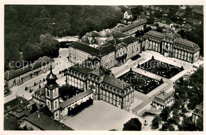 Bruchsal Fliegeraufnahme Schloss