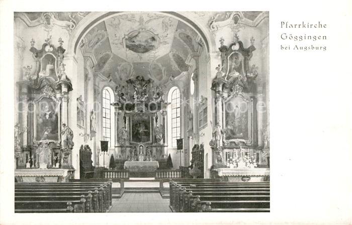 Goeggingen Bayern Pfarrkirche