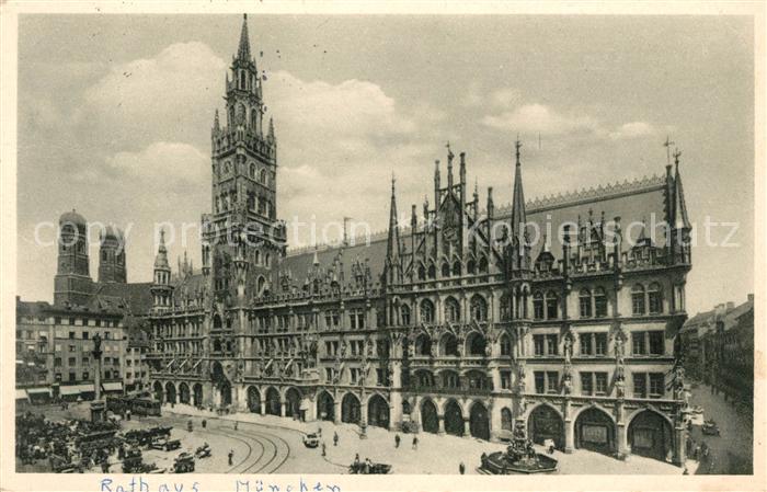 Muenchen Rathaus