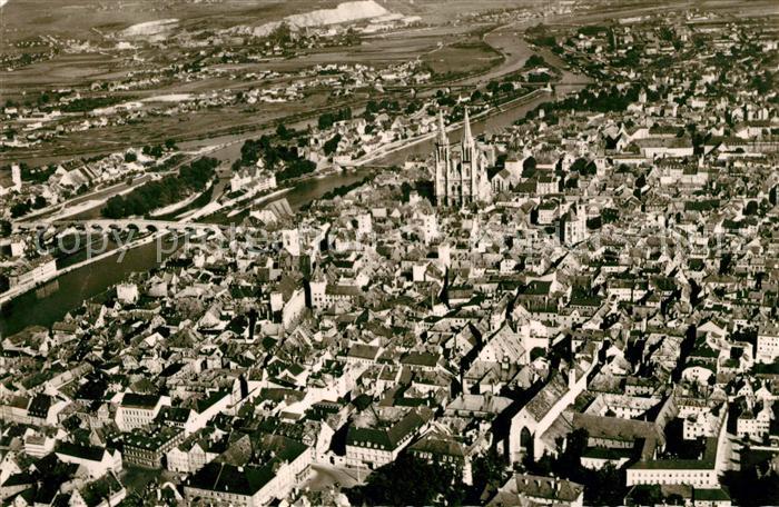 REGENSBURG Bayern Fliegeraufnahme