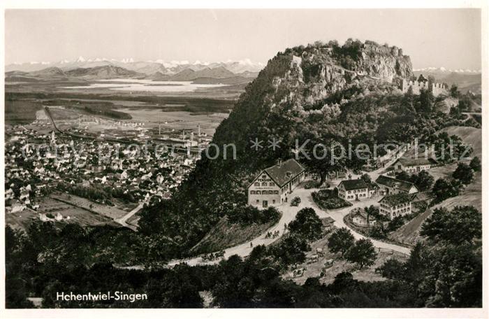 Hohentwiel Bodensee Alpen