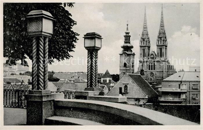 Zagreb Kirche Stadtansicht