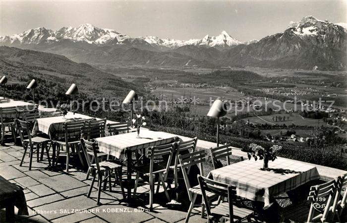 Salzburg Oesterreich Kobenzl Terrasse