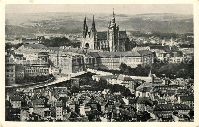 Praha Prahy Prague Stadtansicht Schloss