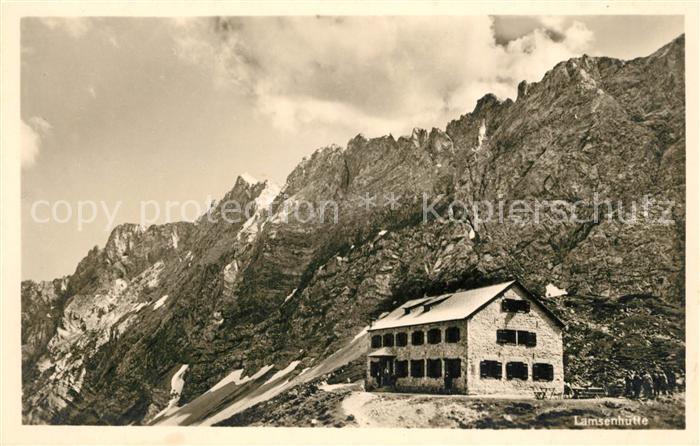 Lamsenjochhuette Panrama