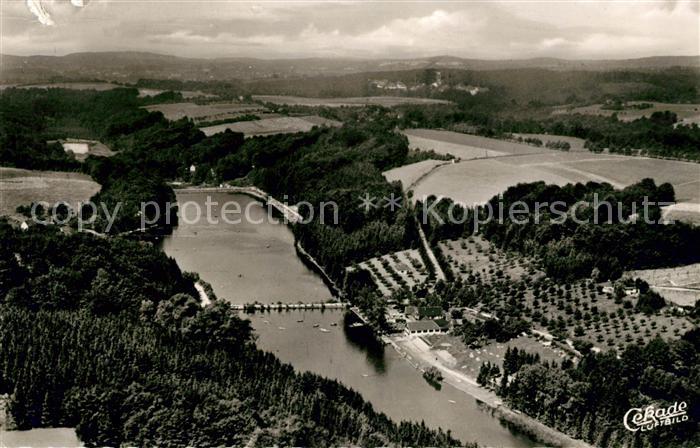 Opladen Fliegeraufnahme Talsperre Piepental