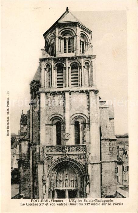 Poitiers 86 Sainte Radegonde