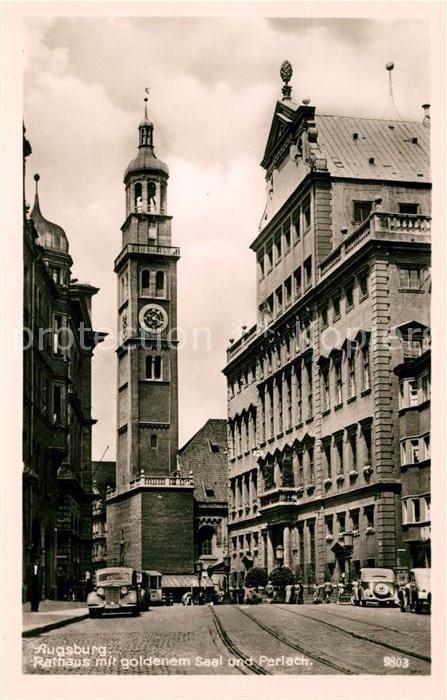 Augsburg Rathaus Goldener Saal Perlach