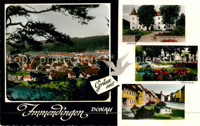 Immendingen Bahnhof Schloss Park