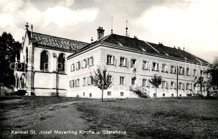Mayerling Baden Karmel Sankt Josef Kirche Gaestehaus