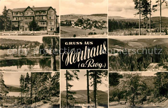 Neuhaus Rennweg Erholungsheim Ernst Thaelmann Leunawerke Walter Ulbricht