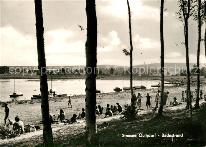 Quitzdorf See Stausee Badestrand