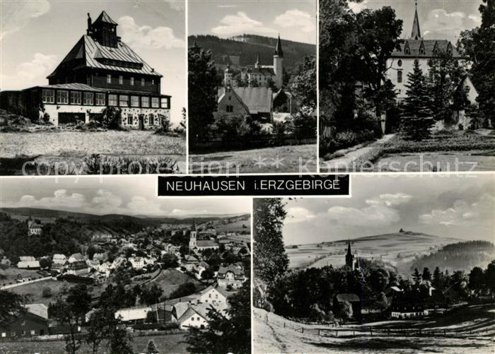 Neuhausen Erzgebirge Panoramen