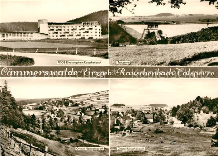 Caemmerswalde Rauschenbach Talsperre FDGB Erholungsheim Neuwernsdorf